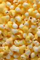 Foto gratuita rendering 3d di popcorn per film