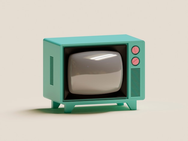 Free photo 3d rendering of tech nostalgia