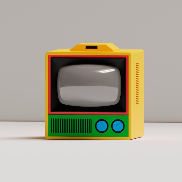 3d rendering of tech nostalgia