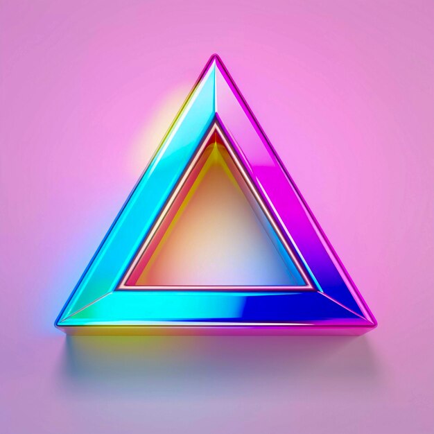 3d rendering of triangle