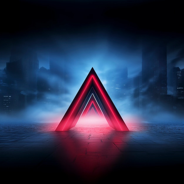3d rendering of triangle