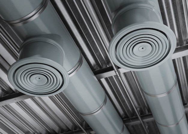 3d rendering of ventilation system