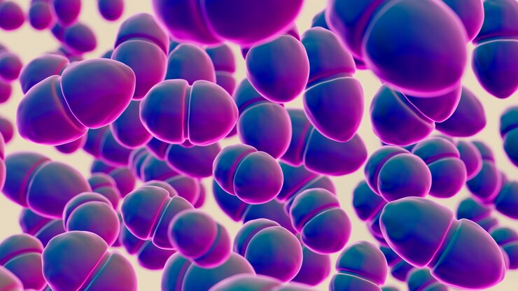 Бесплатный Фотография 3d представление микроскопических патогенов