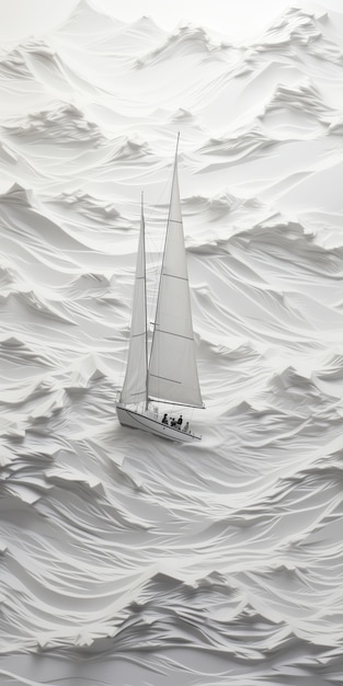 Paesaggio marino 3d