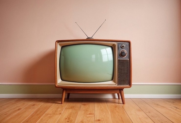 Free Photo 3d style retro tv