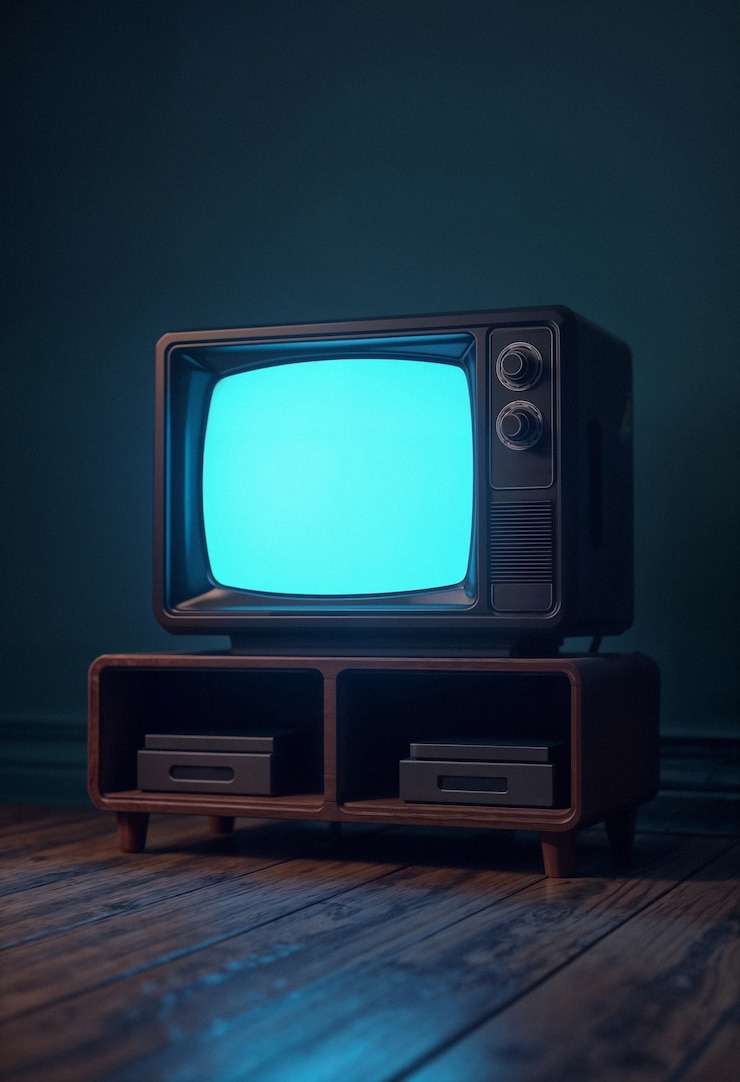 Free Photo 3d style retro tv