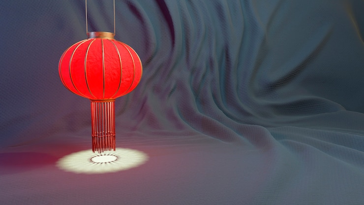 Free Photo 3d view of lantern