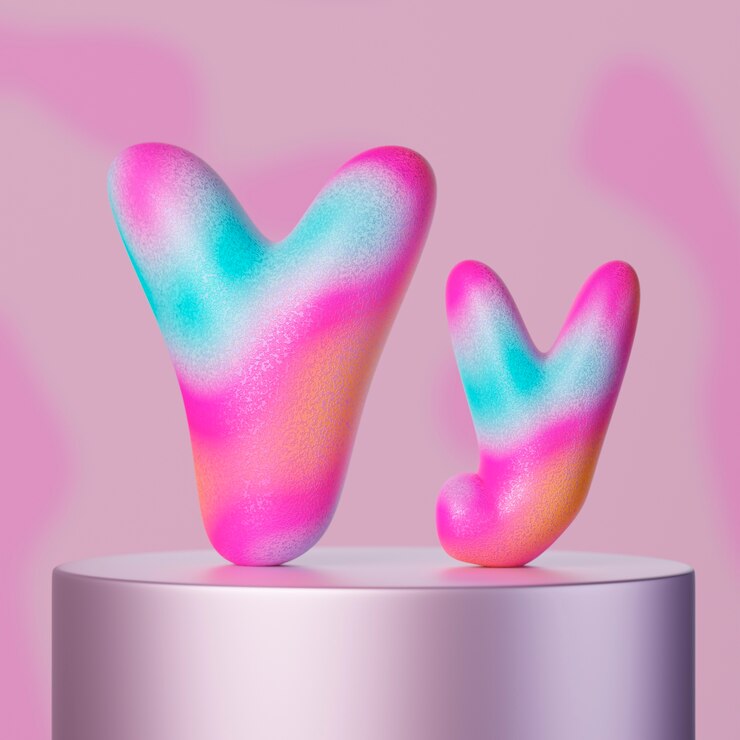 Free Photo 3d view of letters of the alphabet