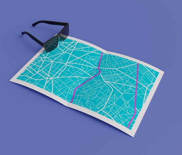 地図の 3D ビュー