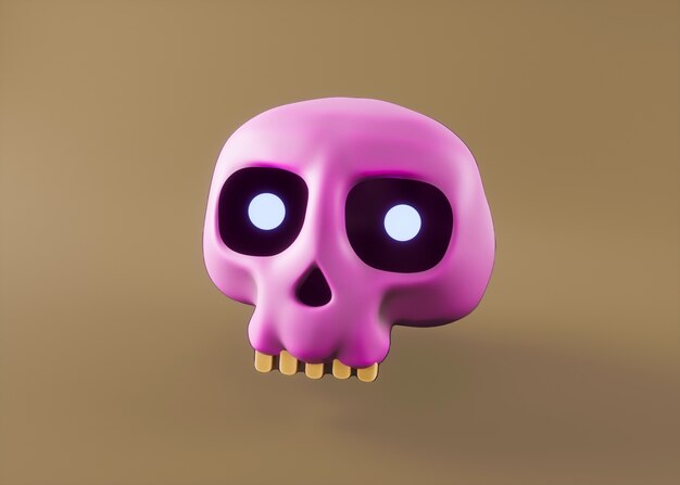 3D вид черепа