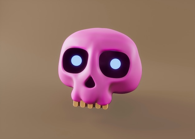 3d view of skull