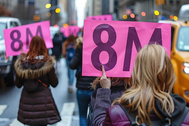 Движение 8м женщин забастовки