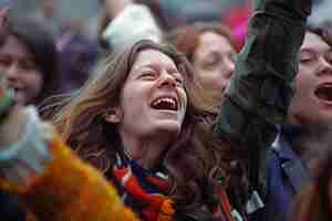 Free photo 8m women strike  movement