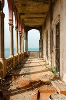 Foto gratuita villa abbandonata libano