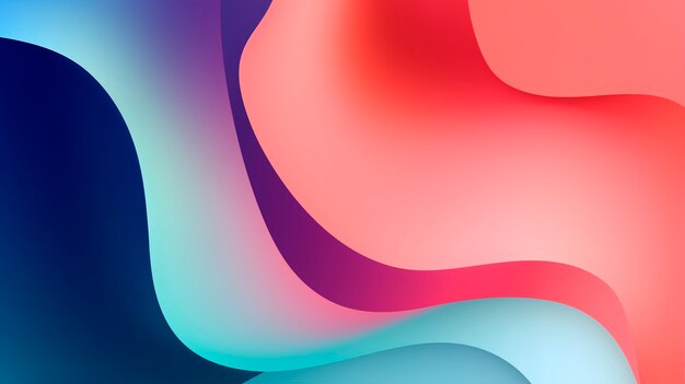 Abstract 2d colorful wallpaper with grainy gradients