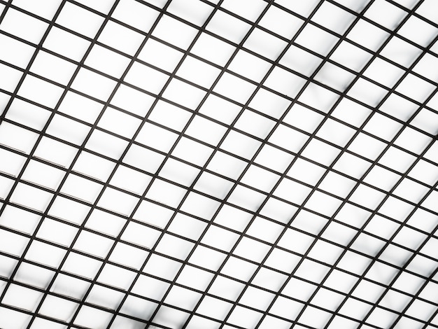 Abstract architecture of glass roof exterior