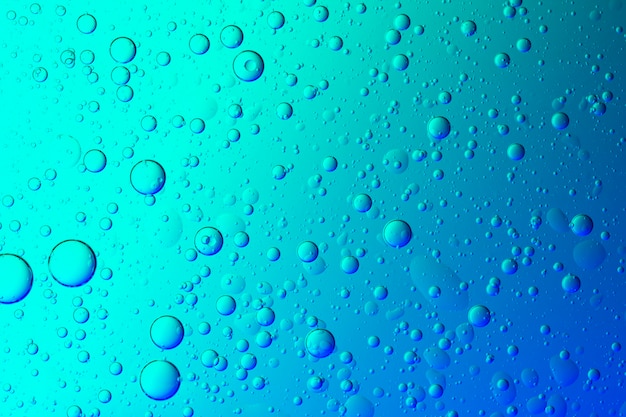 Abstract background gradient oil bubble in water wallpaper