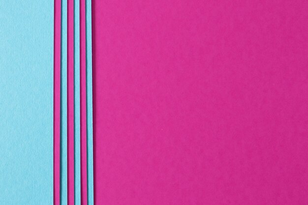 Abstract background of pink and blue composition with texture paperboard 