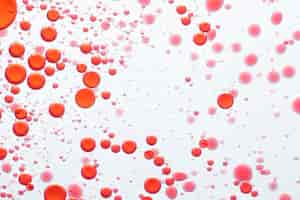 Free photo abstract background red oil bubble in water wallpaper
