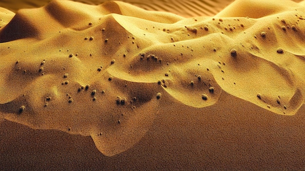 Free photo abstract background sand on the beach generative ai