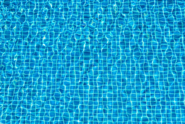 Бесплатное фото Абстрактный фон воды в бассейне