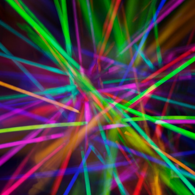 Abstract background with colorful lights