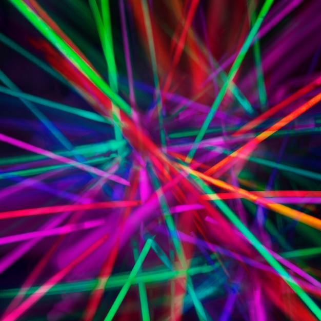 Abstract background with colorful lights