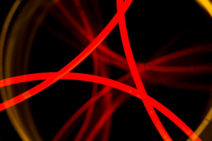 Free Photo abstract background with colorful lights