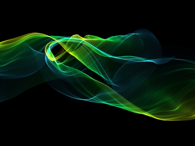 Free photo abstract background with flowing lines