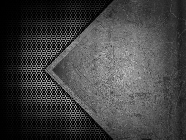 Abstract background with metal textures