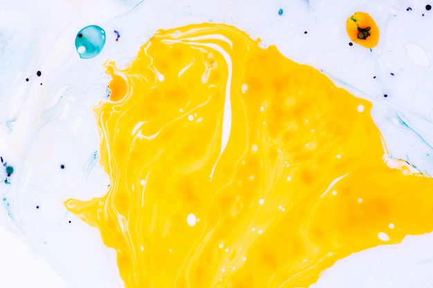 Free photo abstract big yellow stain with shades