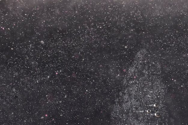 Бесплатное фото Абстрактное черно-белое ночное небо