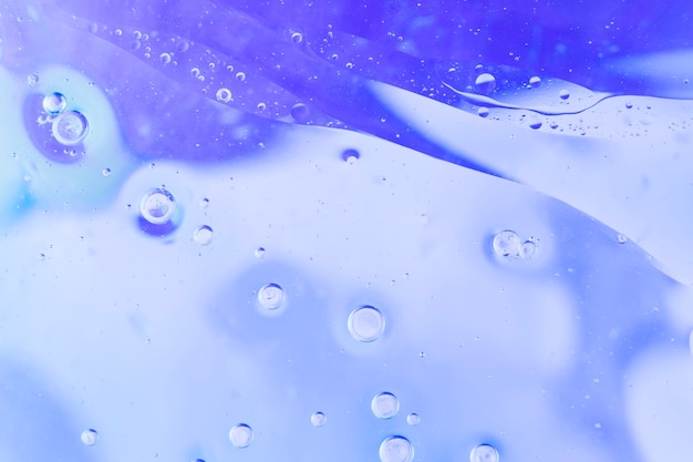 Abstract blue background with drop of water