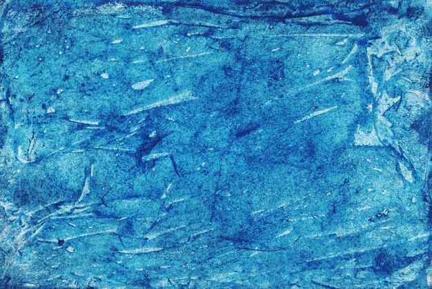 抽象的な青いグランジ水彩背景