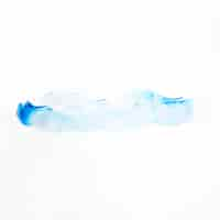 Free photo abstract blue paint brushstroke