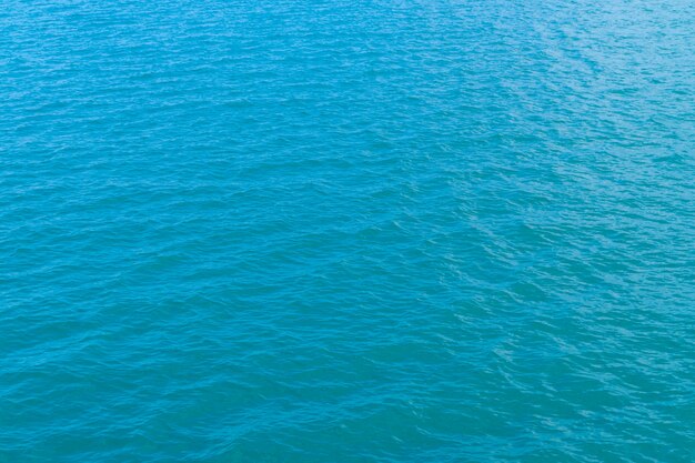 Abstract blue water in the sea water background texture