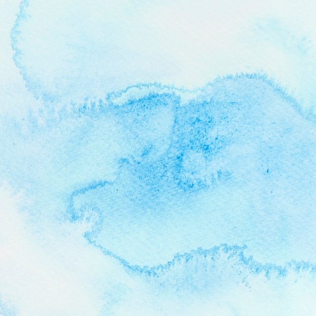 抽象的なブルーの水彩画の背景