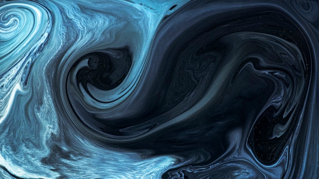 抽象的​な​青い​水彩​模様​の​背景