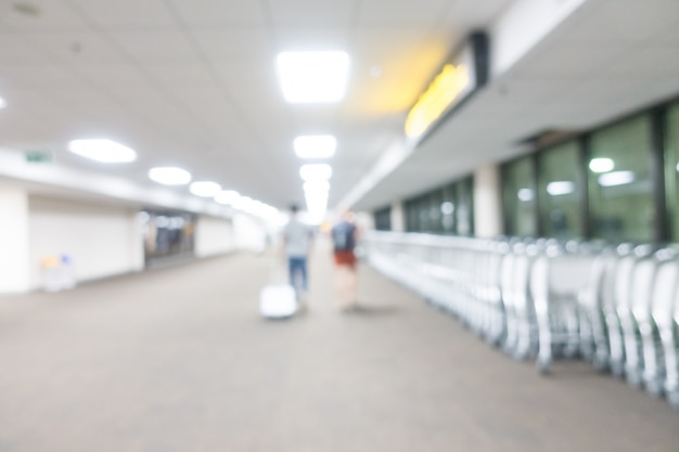 Foto gratuita sfocatura astratta aeroporto