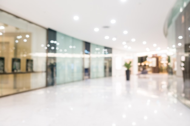 Free Photo abstract blur beautiful luxury shopping mall and retails store