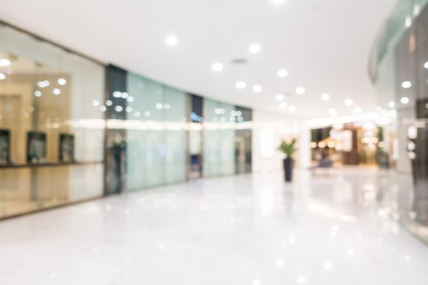 Abstract blur beautiful luxury shopping mall and retails store