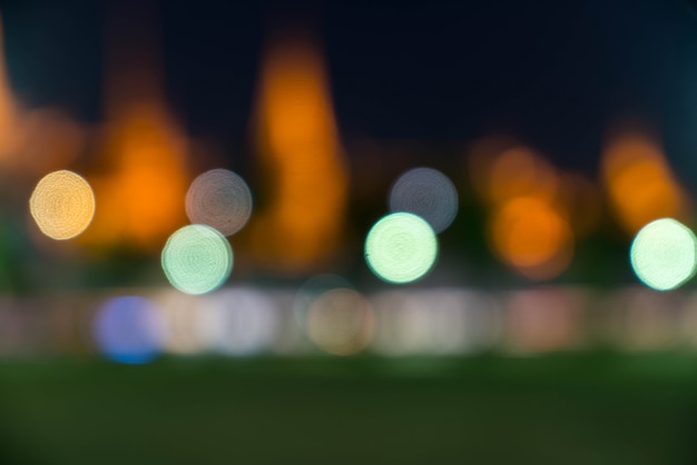 Free photo abstract blur bokeh light