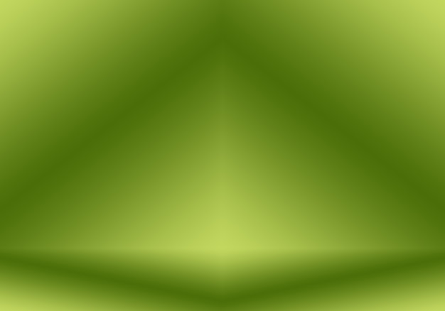Sfocatura astratta vuota gradiente verde studio ben utilizzato come sfondo, modello di sito web, cornice, relazione aziendale.
