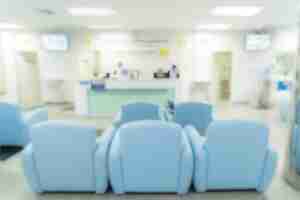 Free photo abstract blur in hospital