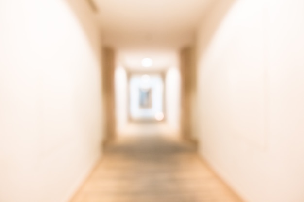 Free photo abstract blur hotel interior for background