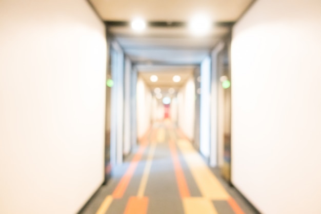 Free photo abstract blur lobby and hotel interior