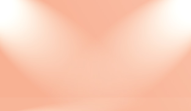 パステルカラーの美しいピーチピンク色の空の暖かいトーンの背景の抽象的なぼかしは、バナー、スライドショーなどのデザインに使用できます。