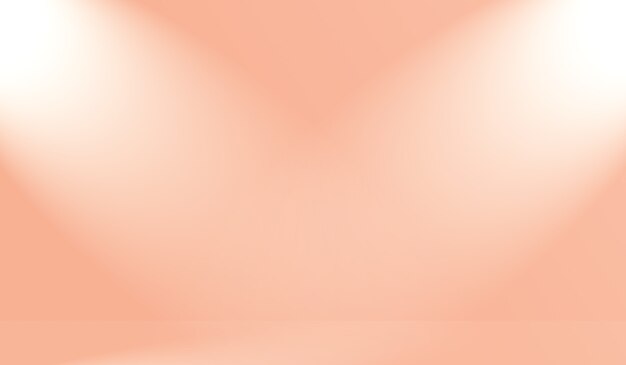 배너, 슬라이드 쇼 또는 기타 디자인을 위한 파스텔 아름다운 복숭아 분홍색 하늘 따뜻한 색조 배경의 추상적 흐림.