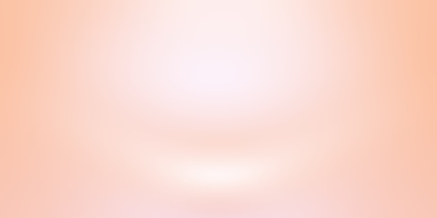 Abstract blur of pastel beautiful peach pink color sky warm tone background for design as banner,slide show or others