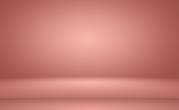 バナー、スライドショーなどのデザインのためのパステルカラーの美しいピーチピンク色の空の暖かいトーンの背景の抽象的なぼかし